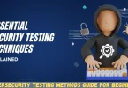 cybersecurity testing methods guide for beginners