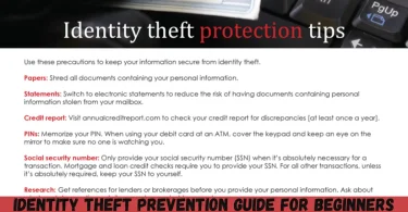 identity theft prevention guide for beginners