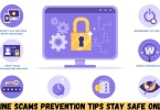 online scams prevention tips stay safe online